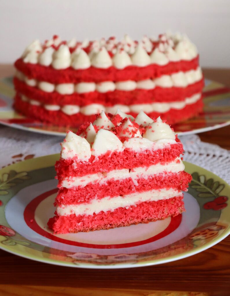 red velvet torta senza glutine